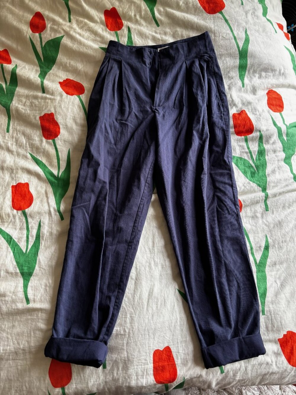 Doen Louvre Pant in Adriatic